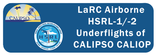 CALIPSO HSRL Underflights